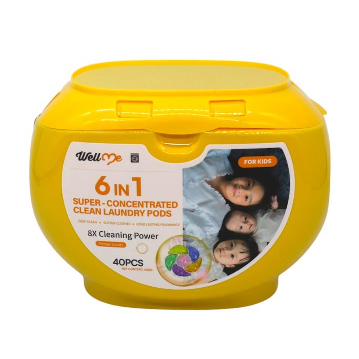 WellMe Капсули для прання Baby 6в1 40 шт